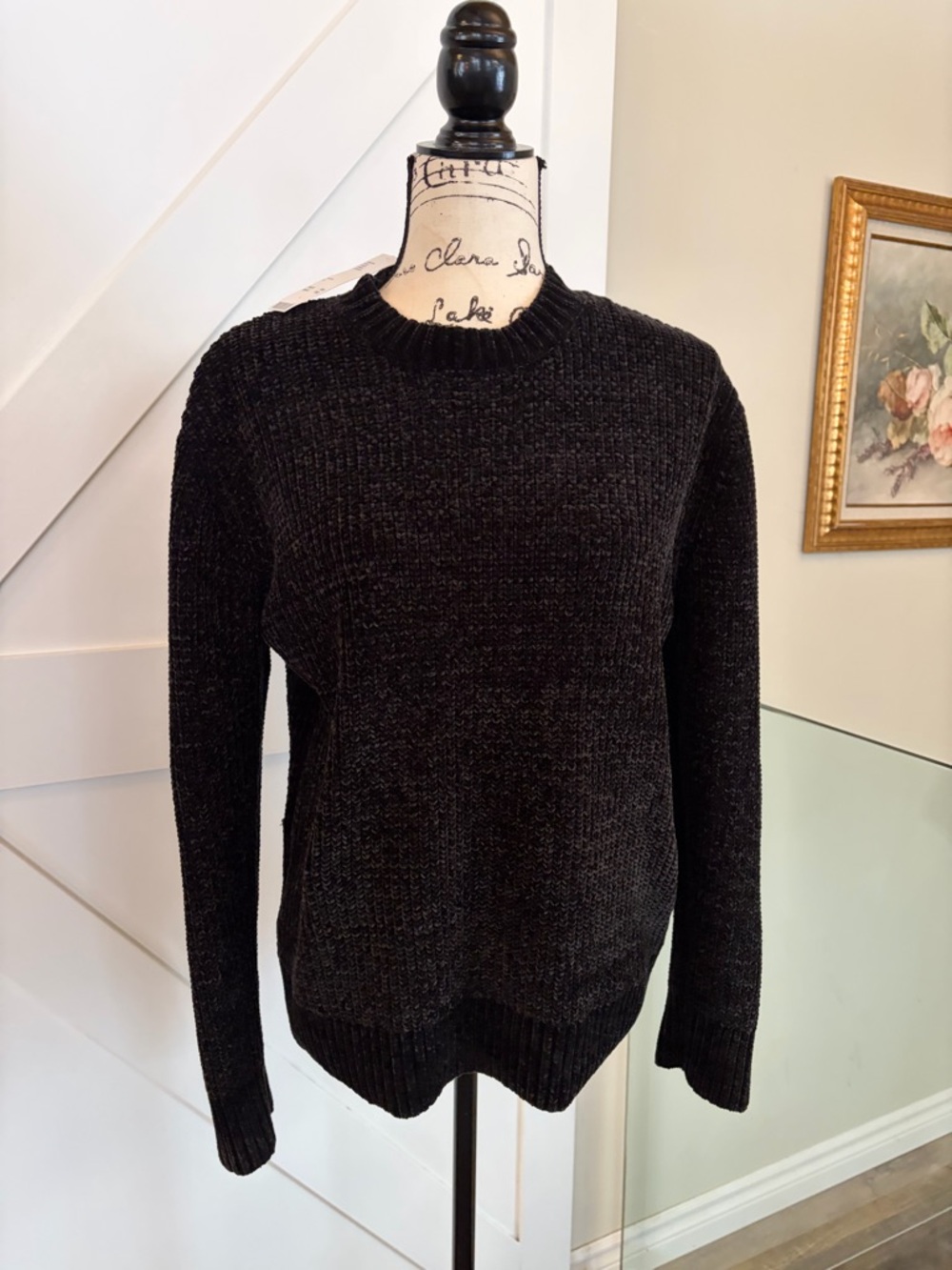 Urban Outfitters Standard Cloth Black Crewneck Sweater